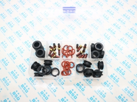 64 pieces Fuel Injector Repair Kit Rubber Seal & O-Rings & Filters for Yamaha outboard 115HP INP-771 CDH210 CDH275 (AY-RK053-2)